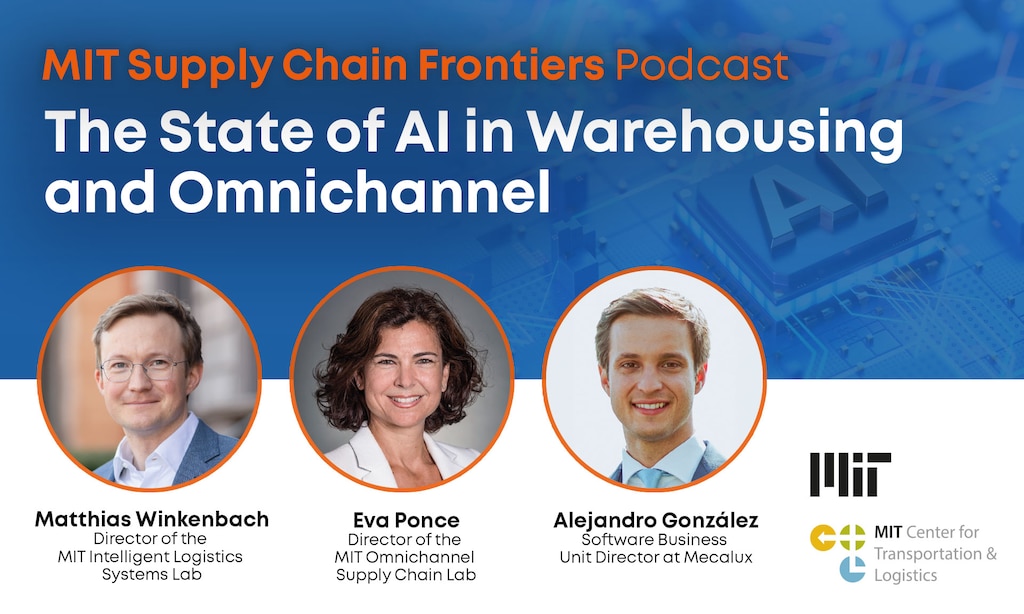 Podcast Supply Chain Frontiers del MIT sull'intelligenza artificiale con Mecalux