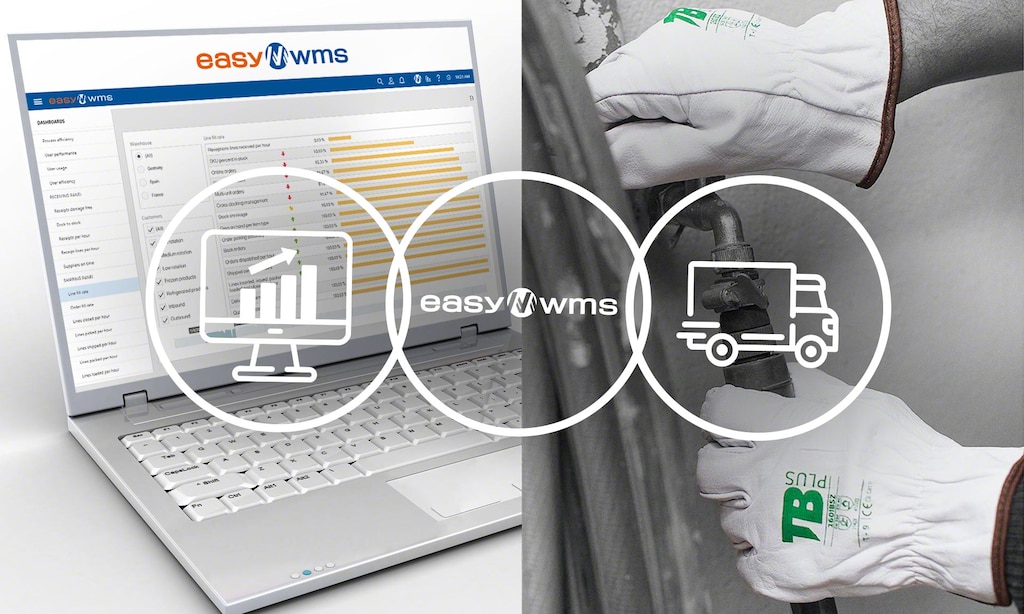 TB Group gestirà il magazzino di dispositivi di protezione individuale con Easy WMS.