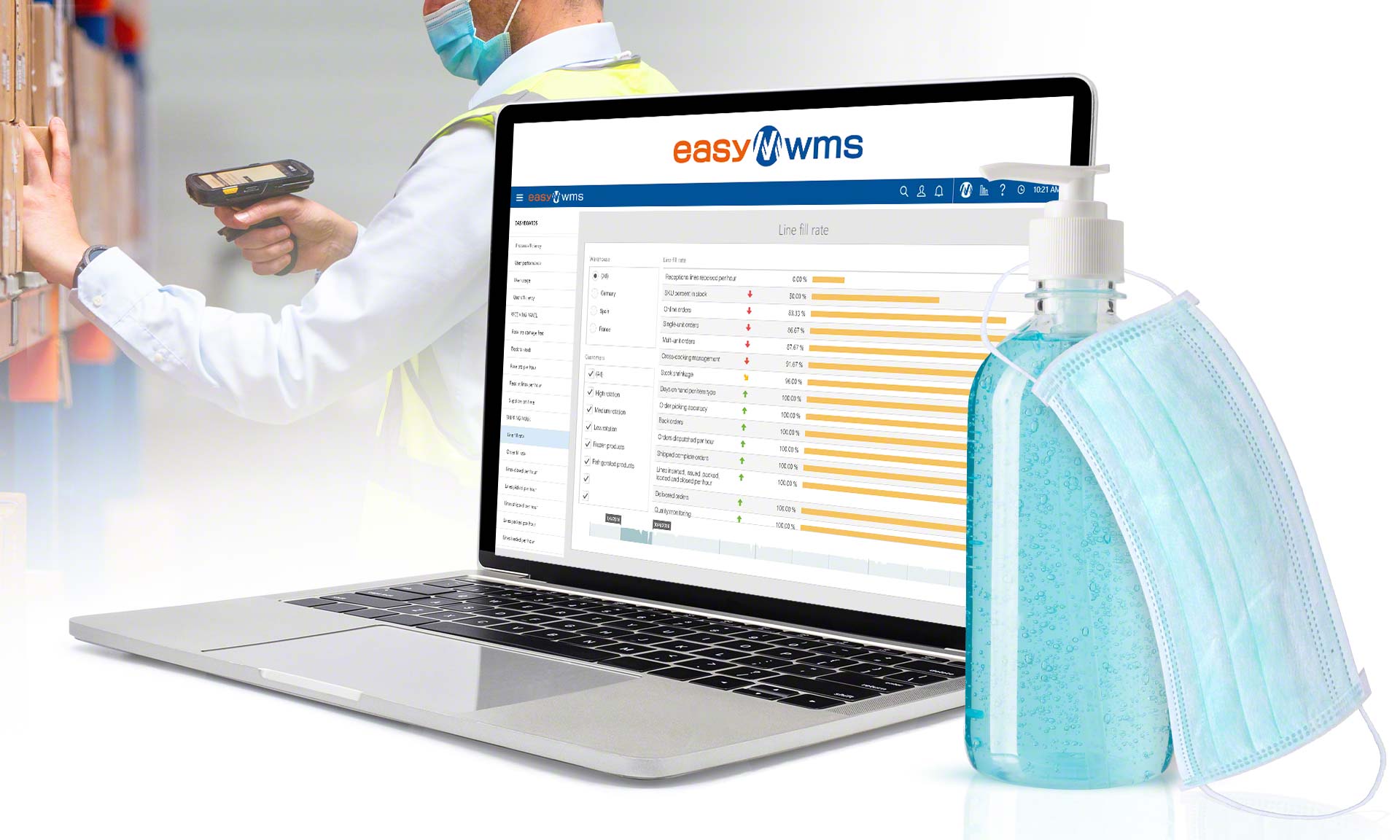 Easy WMS controllerà la tracciabilità di un’ampia varietà di articoli di Tecnol