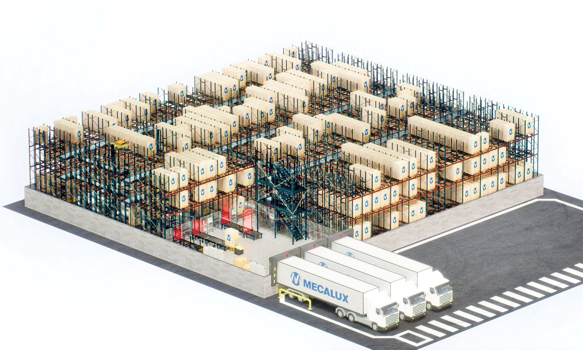 Il Pallet Shuttle automatico 3D dinamizza le operazioni nei magazzini ad alta rotazione