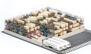 Il Pallet Shuttle automatico 3D dinamizza le operazioni nei magazzini ad alta rotazione Il Pallet Shuttle automatico 3D dinamizza le operazioni nei magazzini ad alta rotazione