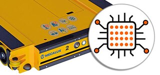 Lo shuttle ha un sistema di controllo PLC integrato a bordo