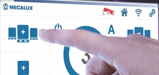 La funzione di carico e scarico continua permette di depositare ed estrarre pallet in modo continuato