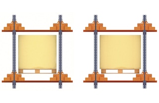 Le misure delle scaffalature si determinano in funzione delle dimensioni delle unità di carico stoccate