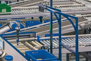 Il software di visione del picking robot identifica il prodotto da prelevare e calcola come farlo