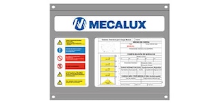 I cartelli di portata specificano le caratteristiche tecniche delle scaffalature M3