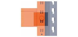 Spine di sicurezza delle scaffalature portapallet