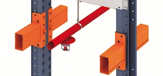 Sistema antincendio per scaffalature industriali portapallet