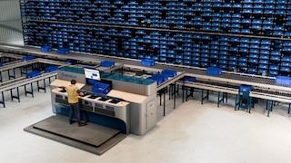 Le stazioni di picking ad alto rendimento sono postazioni di lavoro ergonomiche 