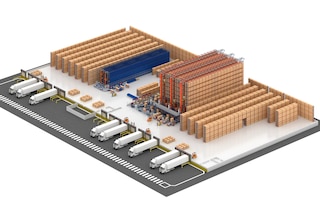 I trasloelevatori per pallet possono essere adoperati con sistemi di stoccaggio tradizionali