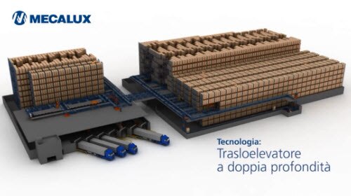 Trasloelevatori a doppia profondità: l'equilibrio tra capacità di stoccaggio e di movimentazione Trasloelevatori a doppia profondità: l'equilibrio tra capacità di stoccaggio e di movimentazione