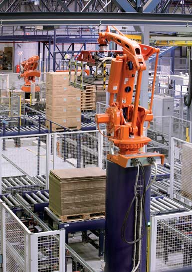 Robot antropomorfo per picking su pallet