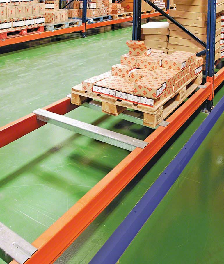 Rompitratta per pallet