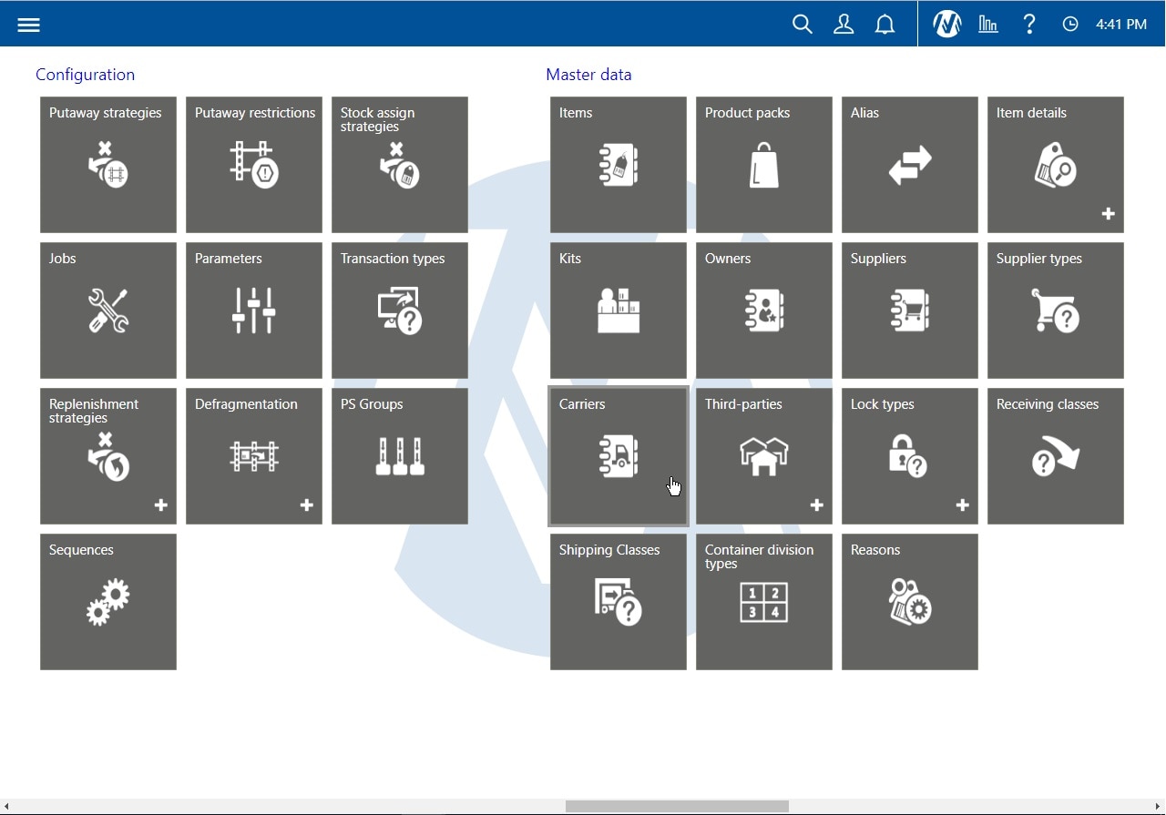 Software WMS di Mecalux