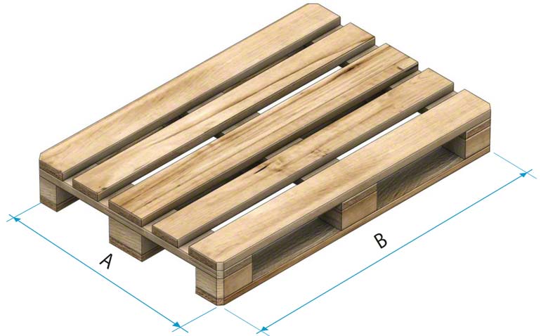 Pallet di legno tipo 1