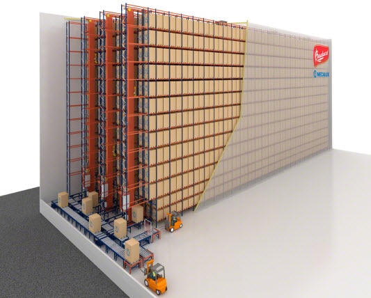 I panettoni di Bauducco in Brasile saranno stoccati in un nuovo magazzino automatico autoportante
